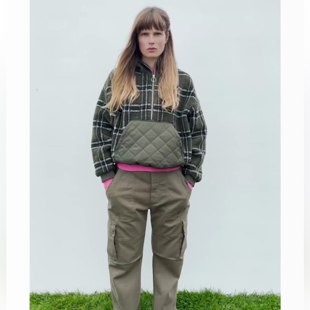 Zara Combination Jacket With Pockets - image 1